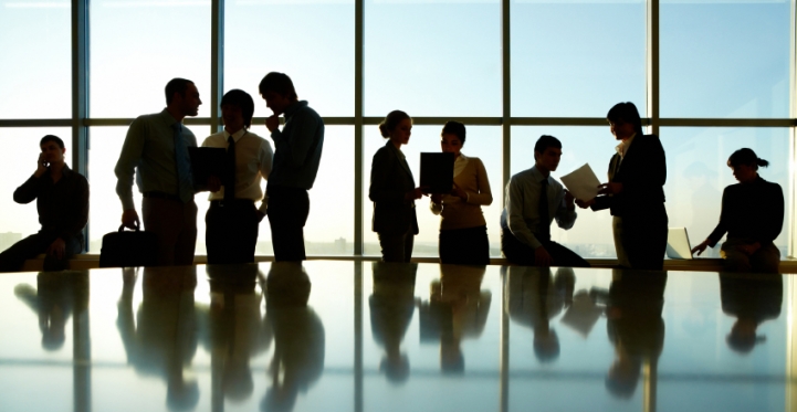 Attento lavoro di gruppo